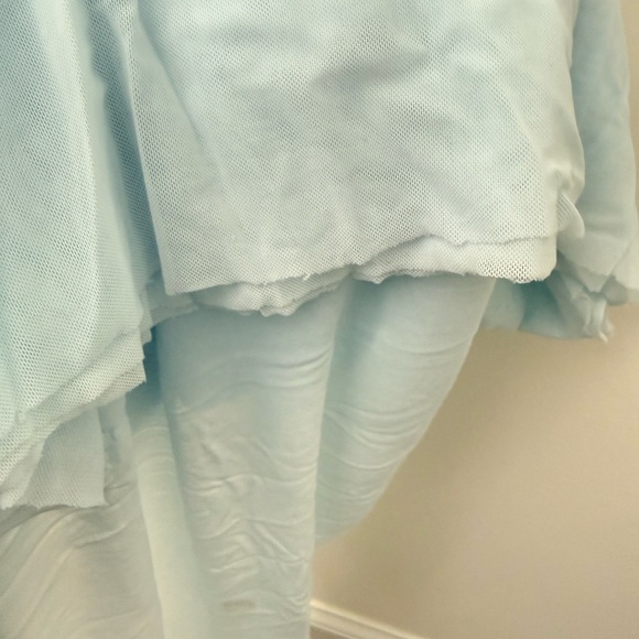 NWT Deme by Gabriella Alba Maxi Long Dress in Ice Blue Size XS - Picture 6 of 6